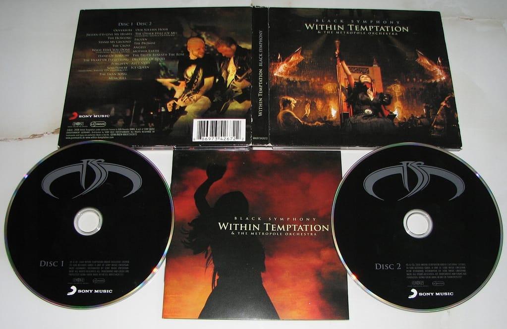 Historia koncertu Within Temptation Black Symphony – jak powstawało to wyjątkowe wydawnictwo 1 Within Temptation Black Symphony okłądka płyty CD