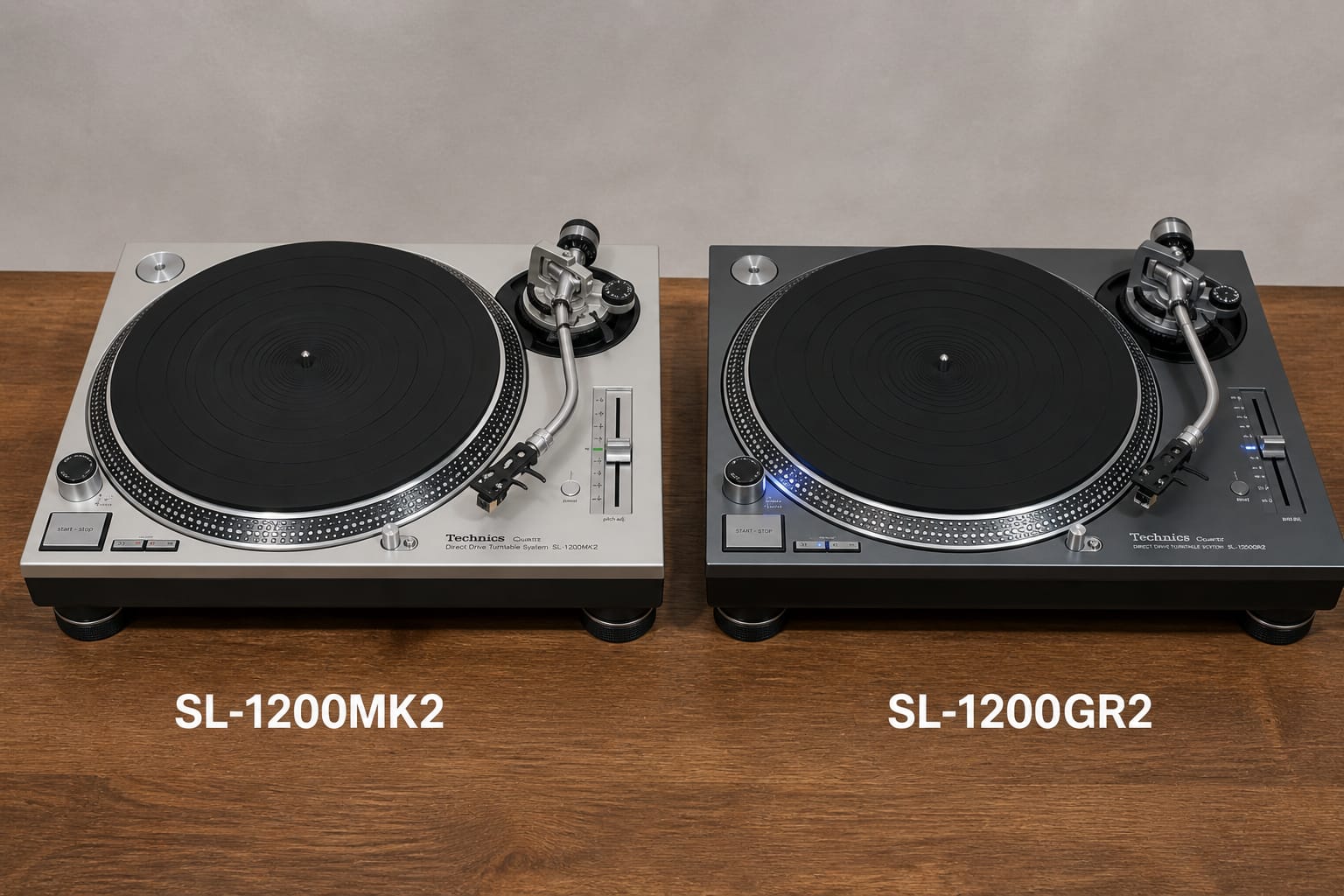 Jaki gramofon kupić? Nowy vs Vintage – co wybrać i dlaczego 6 technics sl 1200 mk2 vs sl 1200 gr2 porównanie gramofonów direct drive