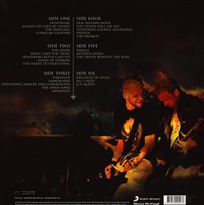 Tylna okładka płyty winylowej Within Temptation & The Metropole Orchestra – Black Symphony