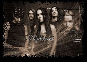 Nightwish 2005 skład z Tarją Turunen przed koncertem End Of An Era