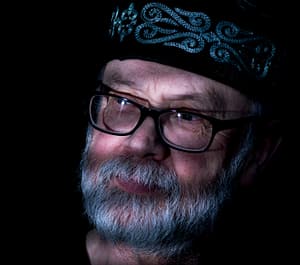 Portret męski senior fotografia portretowa Lublin studio