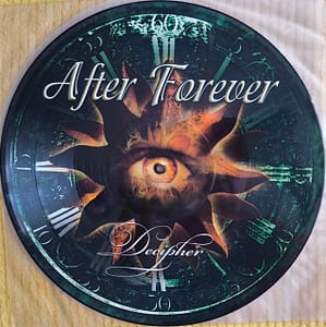 After Forever Decipher picture disc winyl – grafika oka i zegara